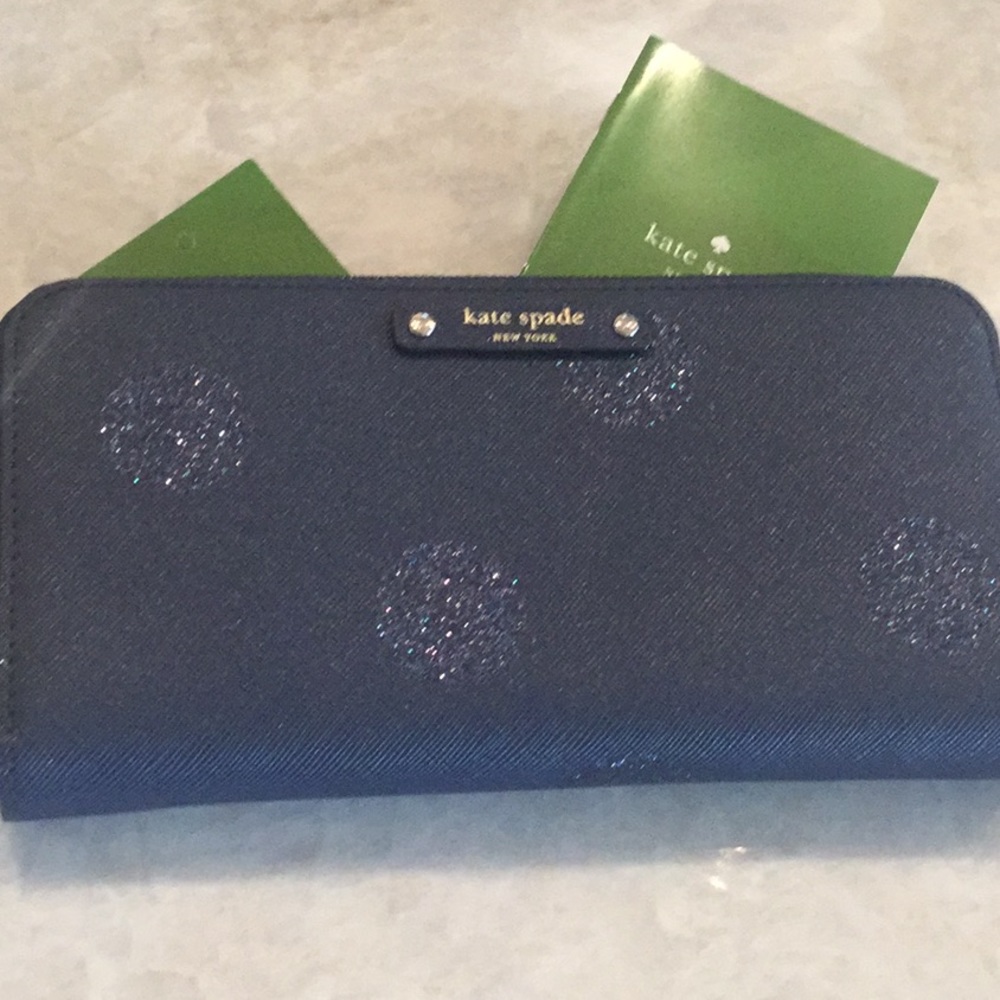 Kate Spade navy wallet